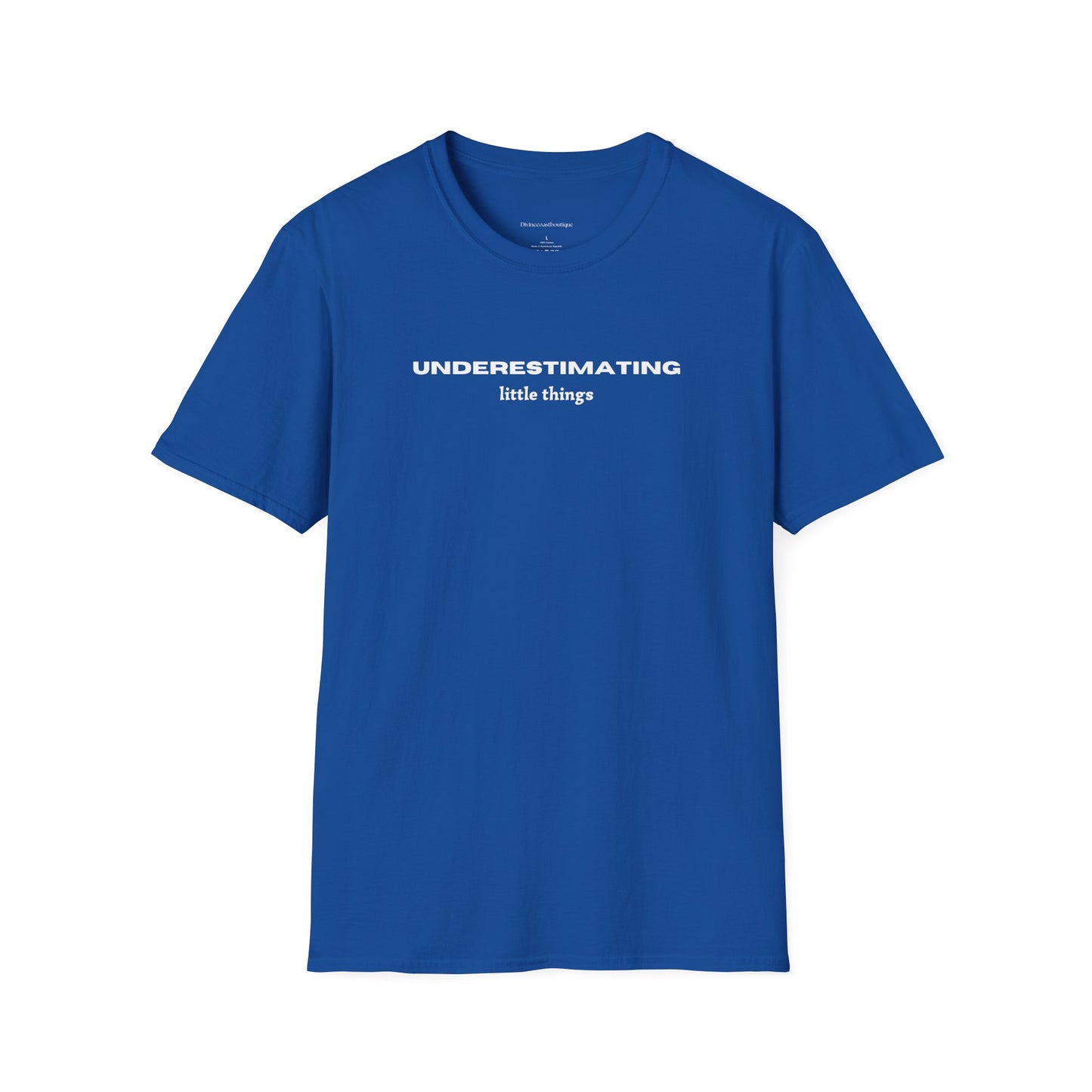 Underestimating Little Things Tshirt