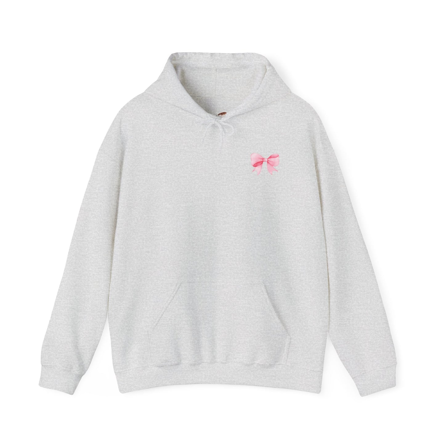 Cute Bow Design Unisex Heavy Blend Hooded Sweatshirt