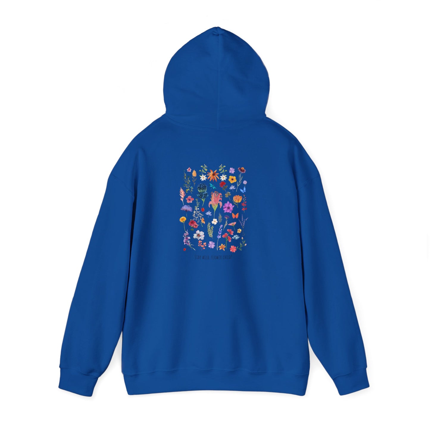 Floral Print Unisex Hoodie - Cozy & Stylish for Every Occasion