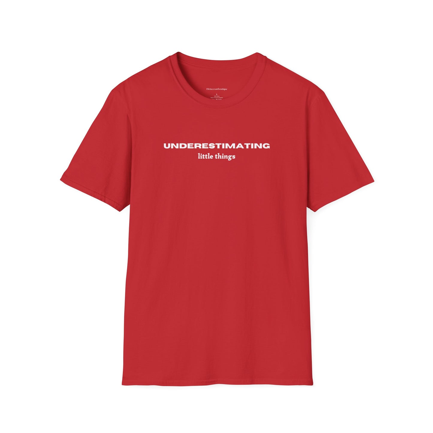 Underestimating Little Things Tshirt