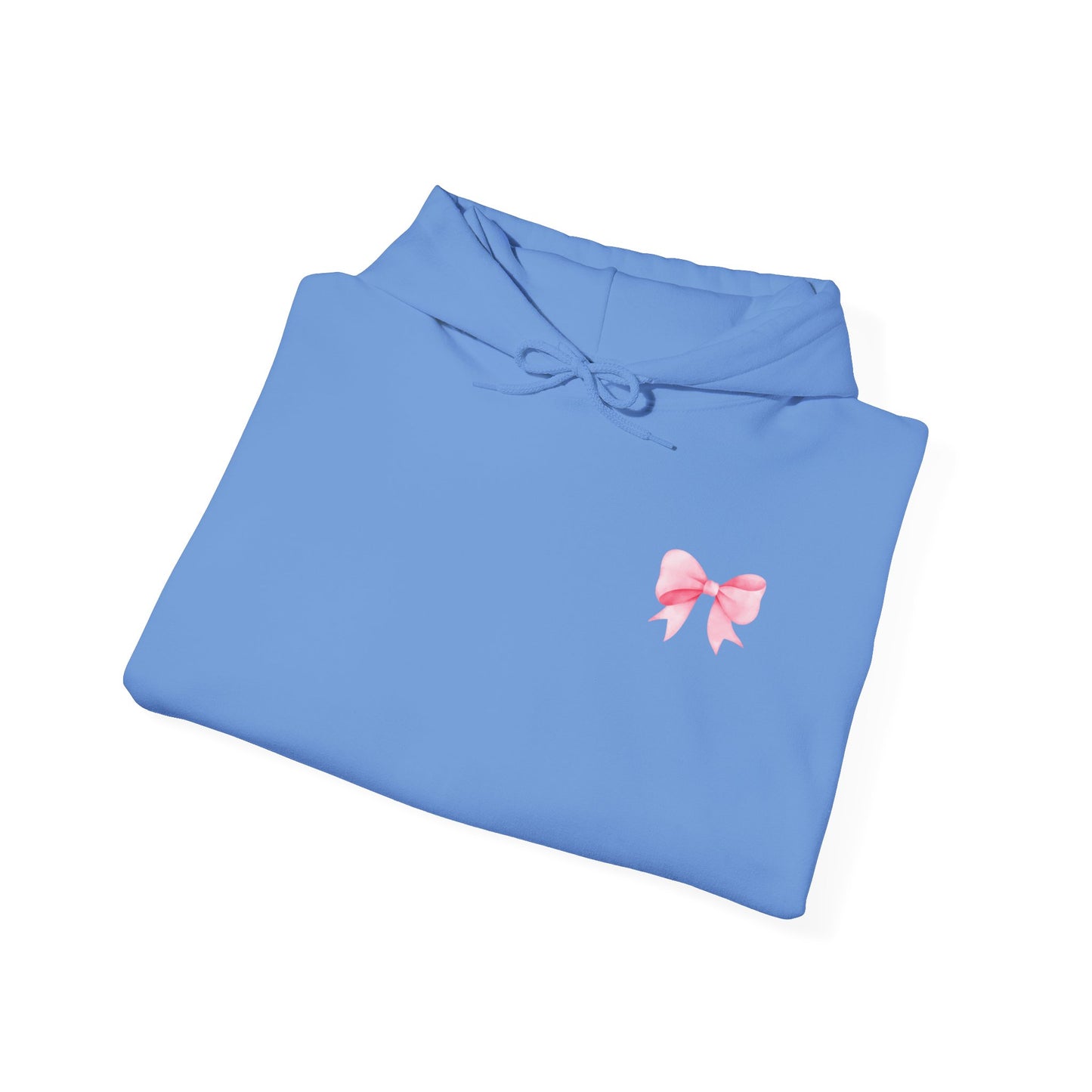 Cute Bow Design Unisex Heavy Blend Hooded Sweatshirt