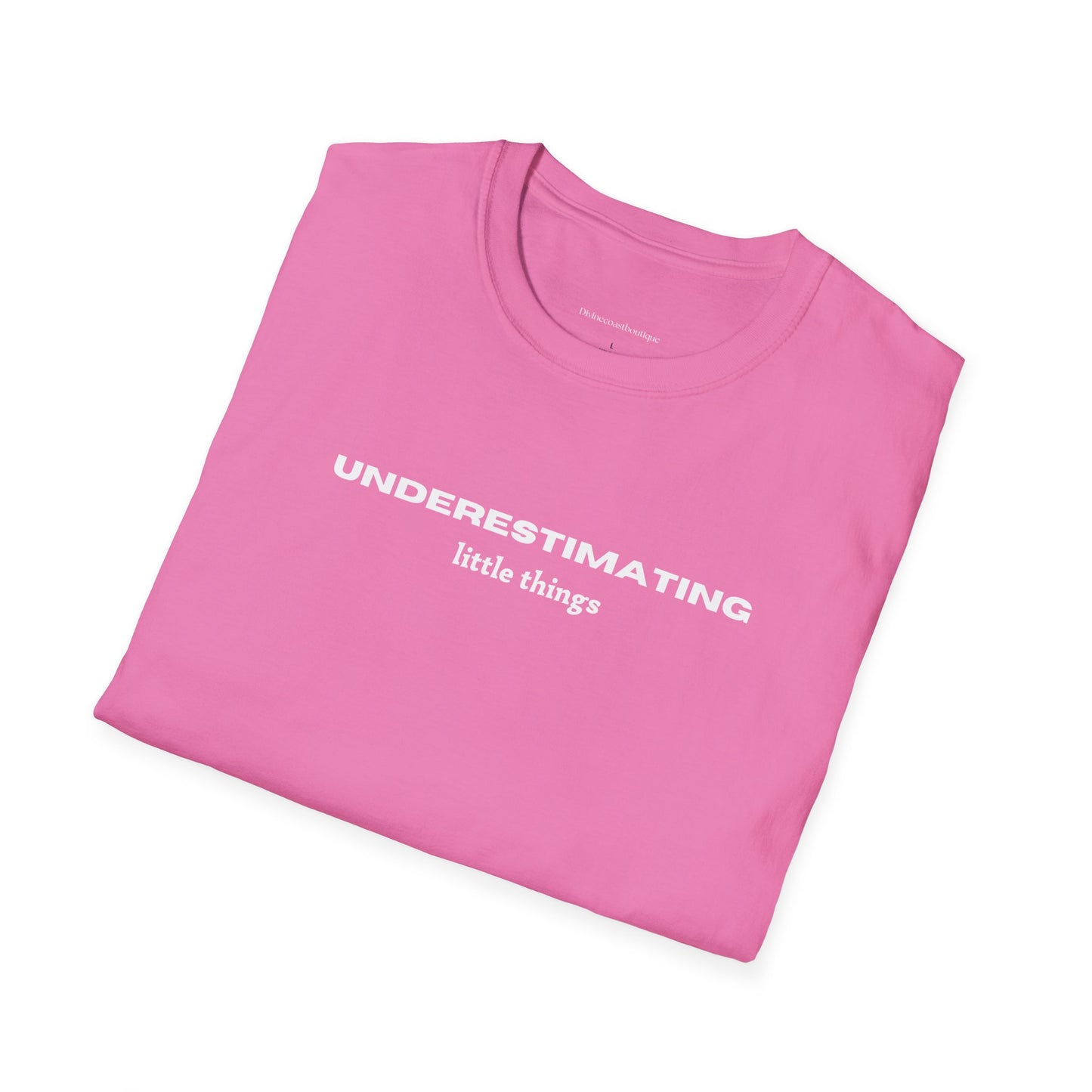 Underestimating Little Things Tshirt