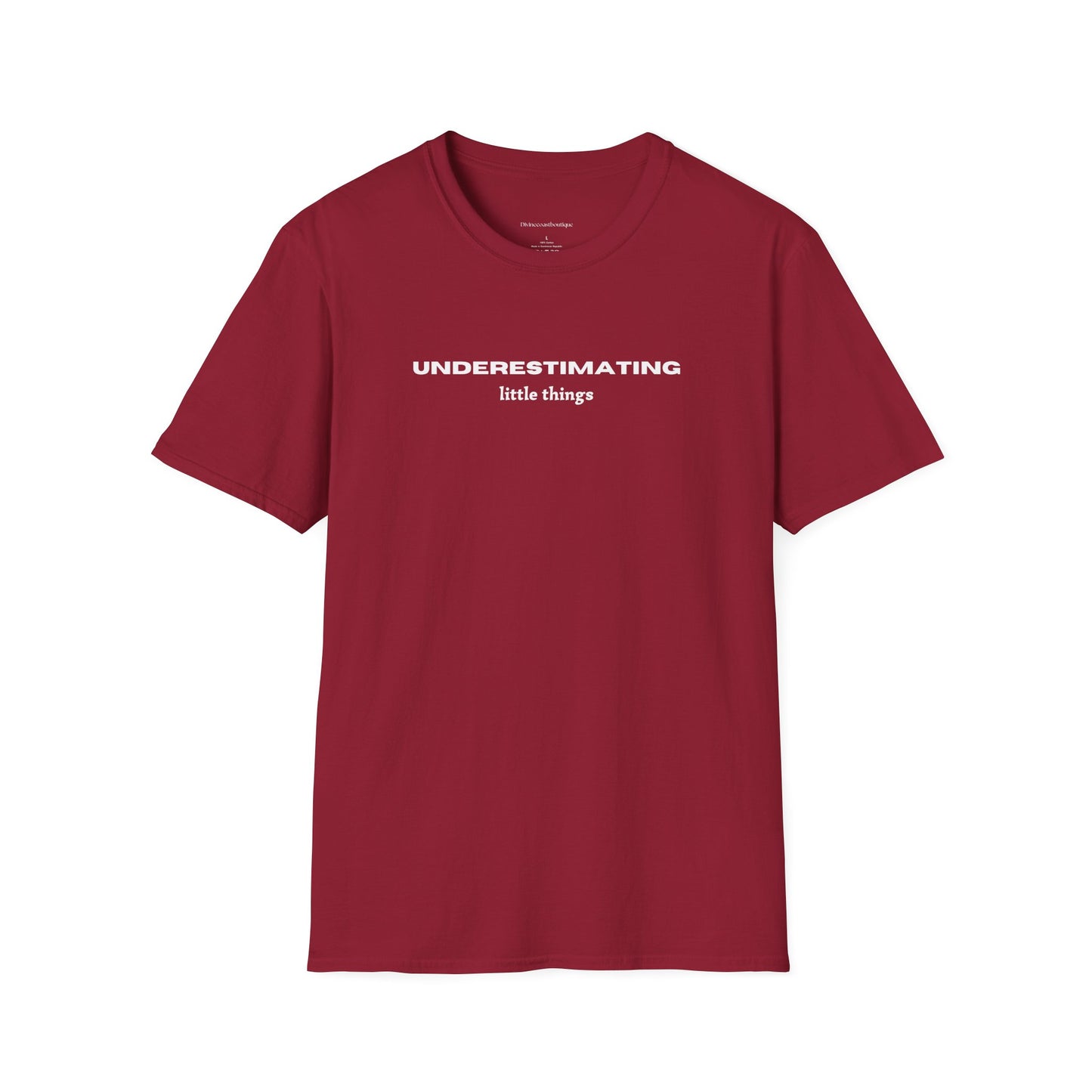 Underestimating Little Things Tshirt