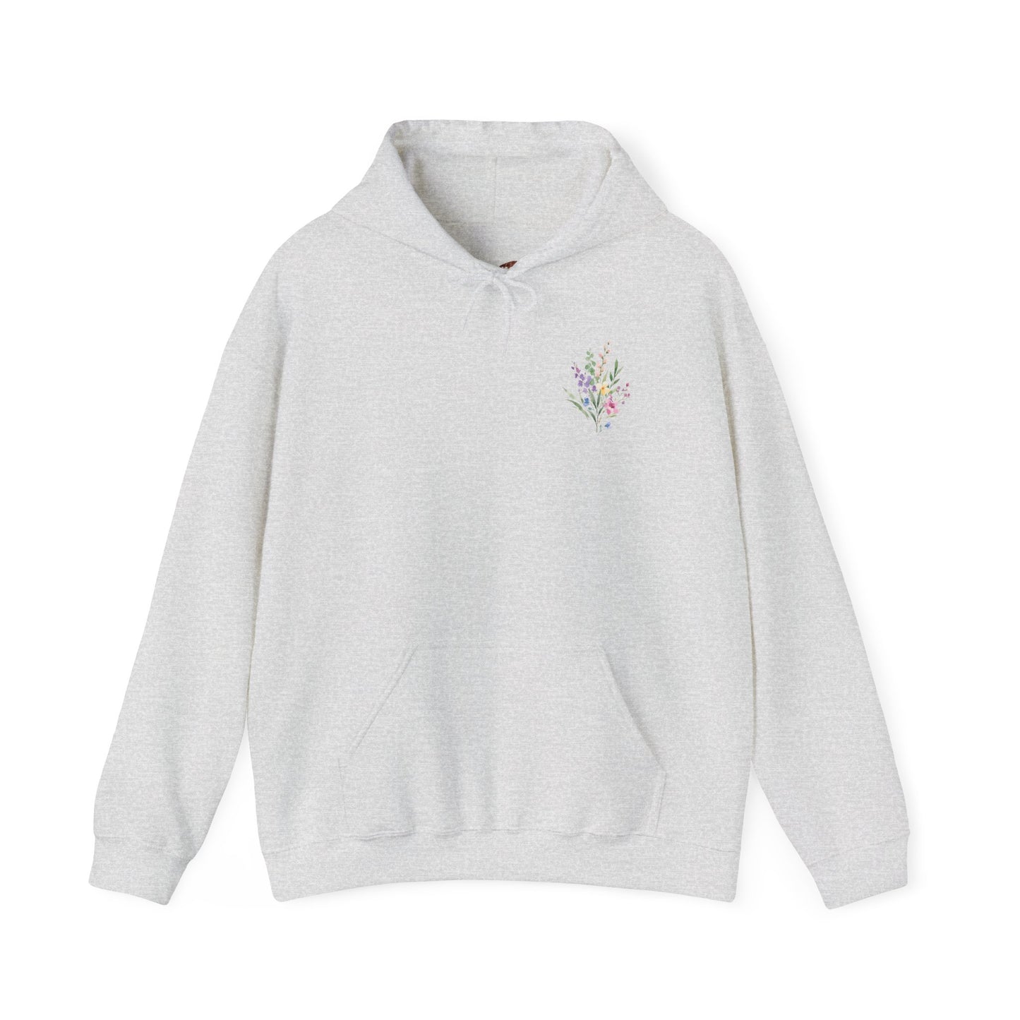 Floral Print Unisex Hoodie - Cozy & Stylish for Every Occasion