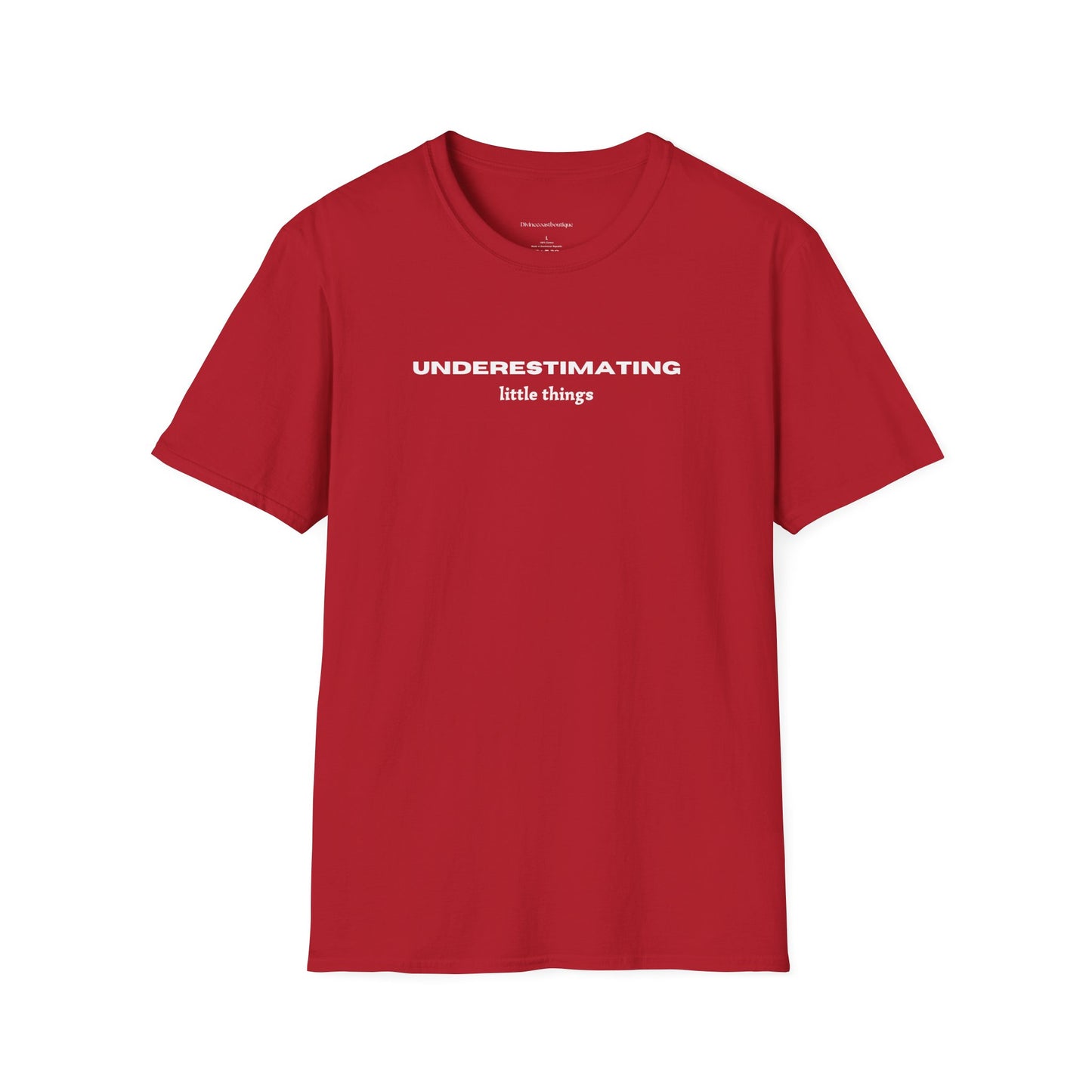 Underestimating Little Things Tshirt
