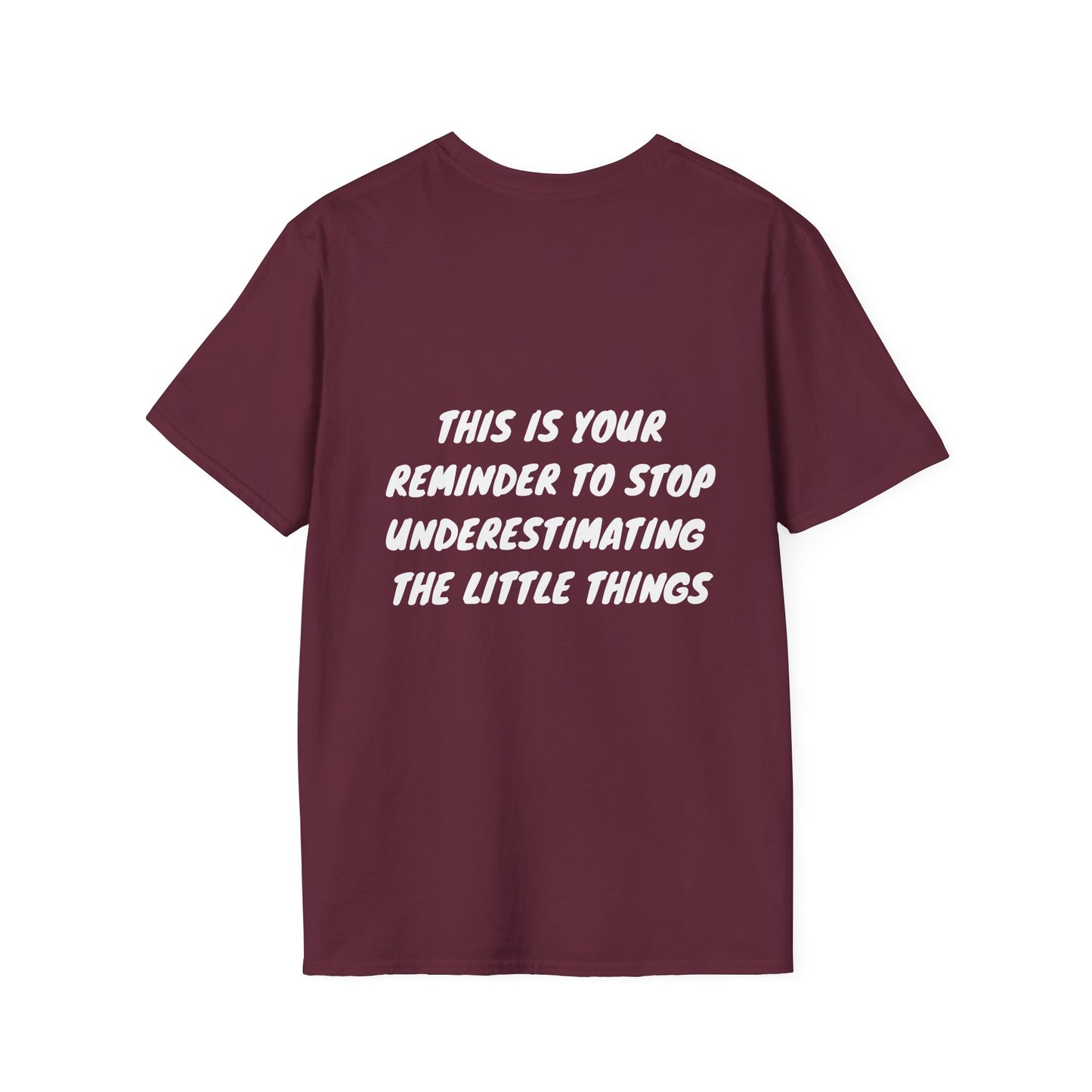 Underestimating Little Things Tshirt