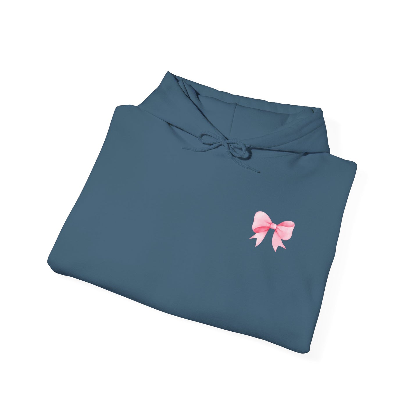 Cute Bow Design Unisex Heavy Blend Hooded Sweatshirt
