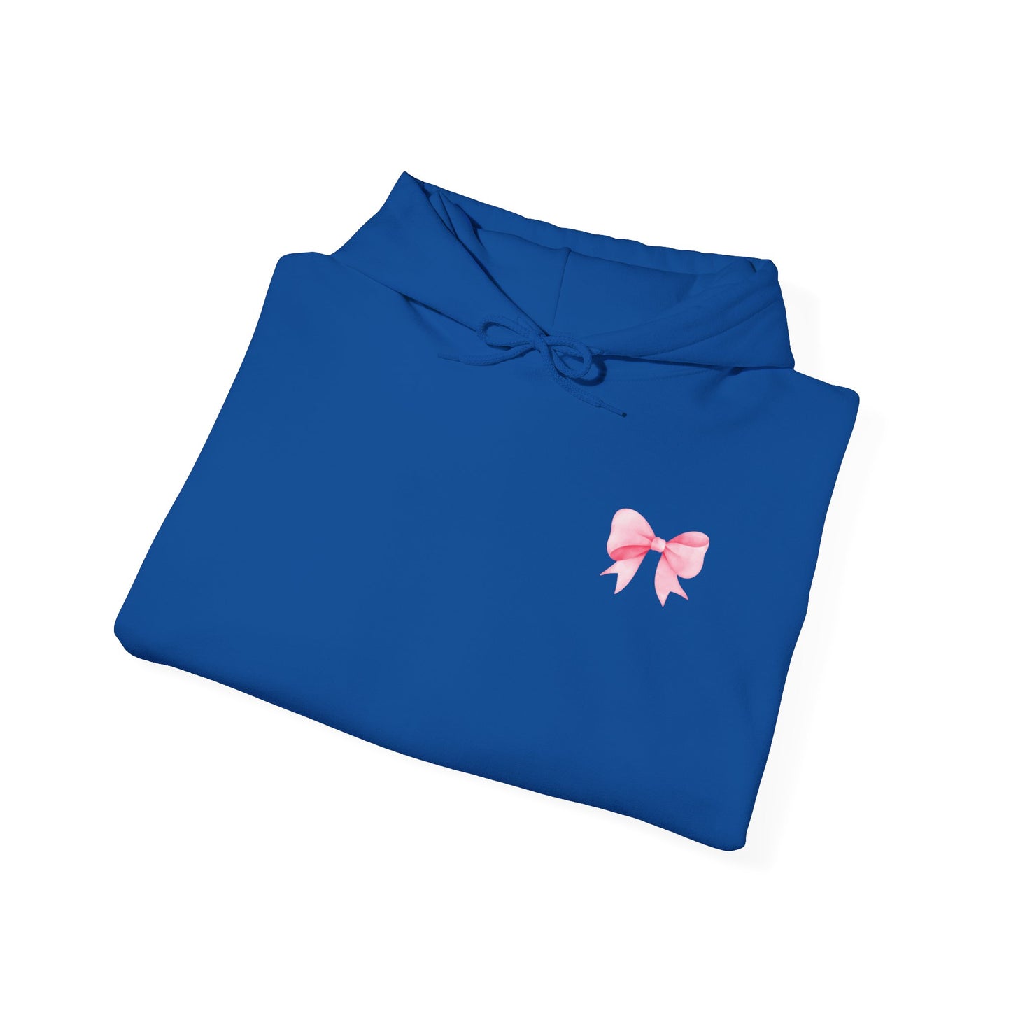 Cute Bow Design Unisex Heavy Blend Hooded Sweatshirt