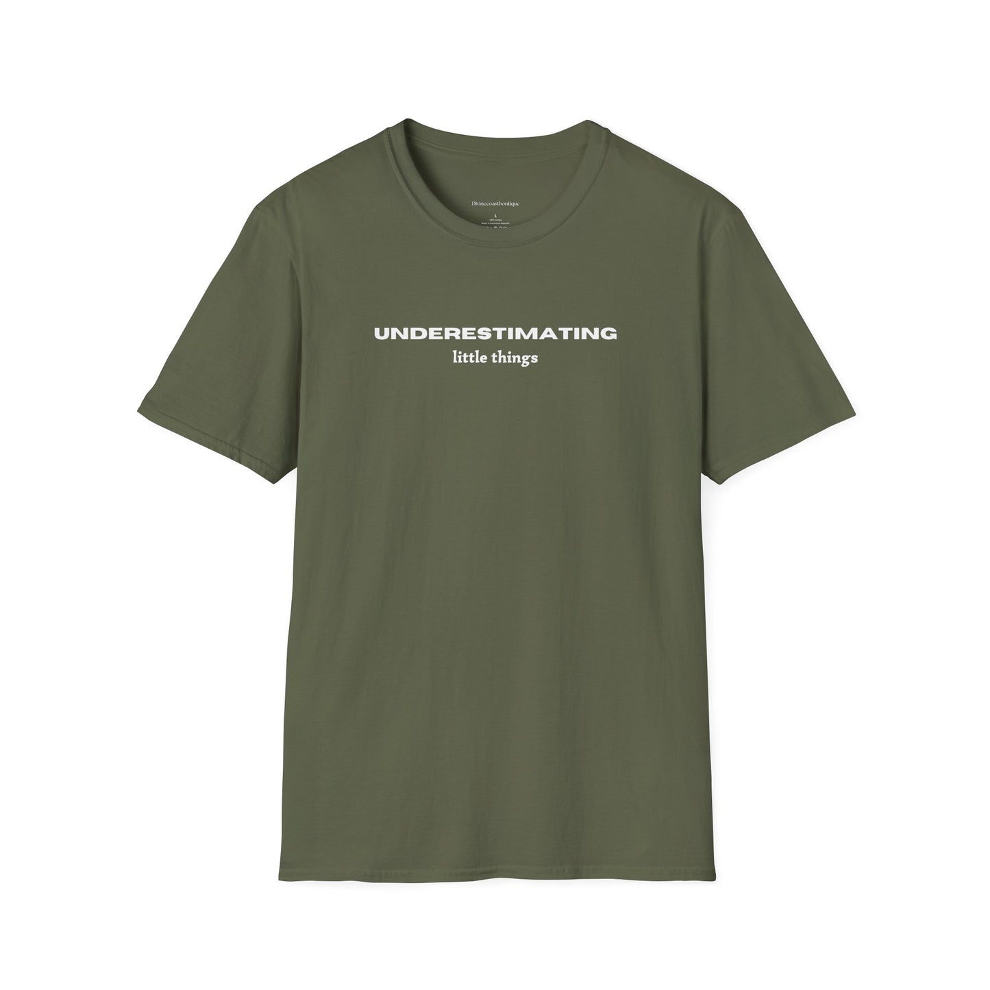 Underestimating Little Things Tshirt