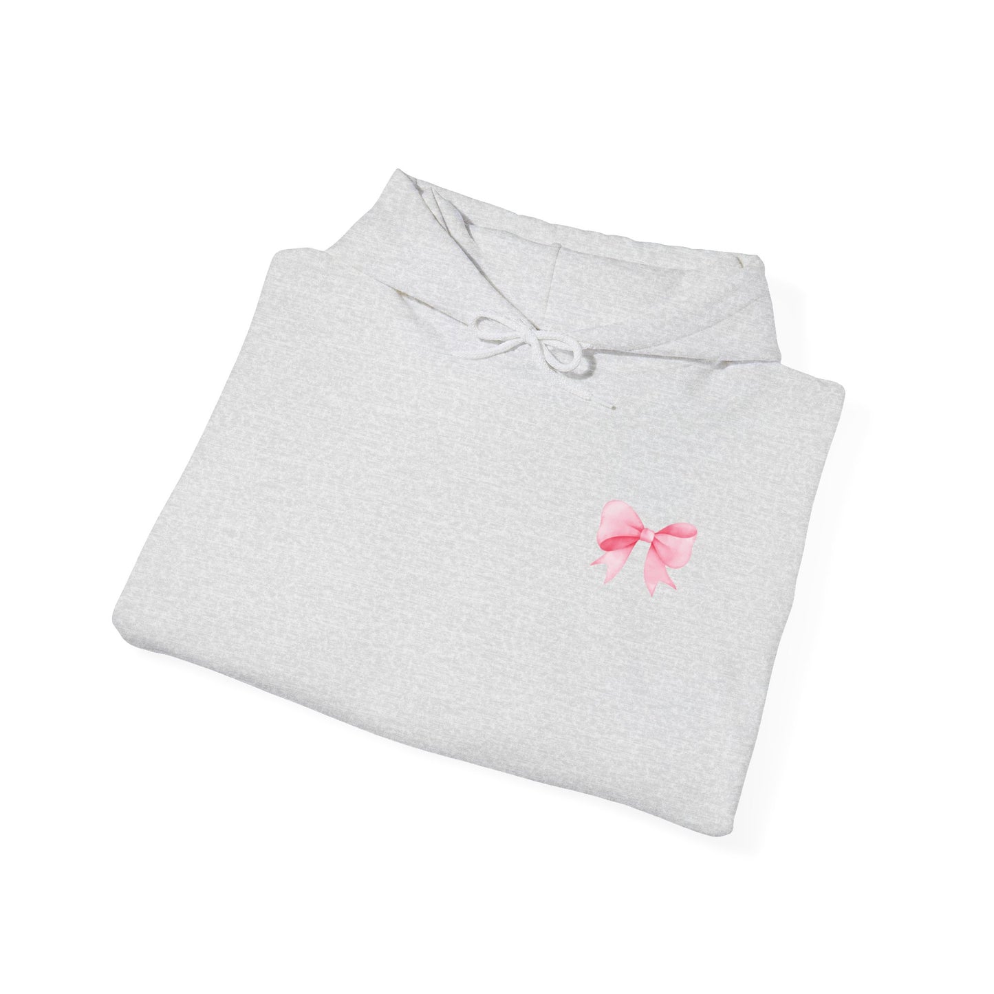 Cute Bow Design Unisex Heavy Blend Hooded Sweatshirt