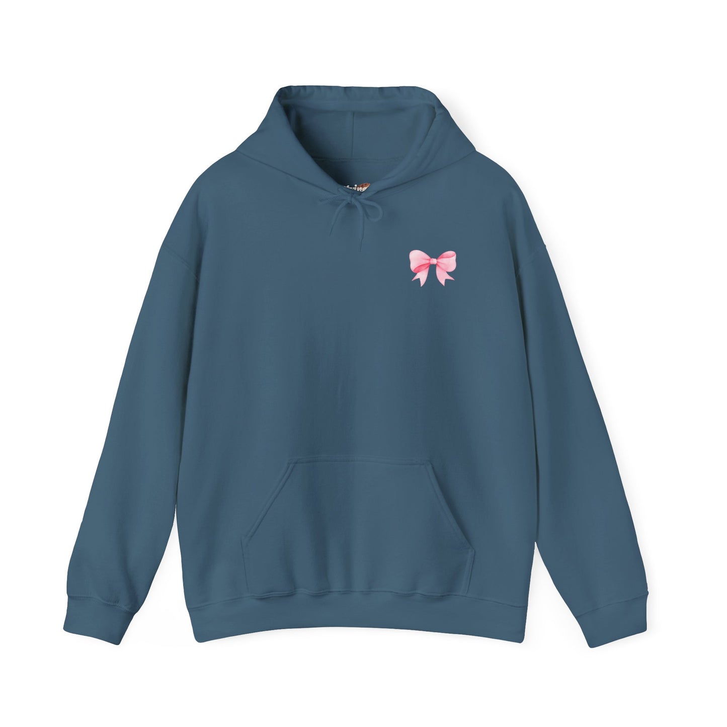 Cute Bow Design Unisex Heavy Blend Hooded Sweatshirt