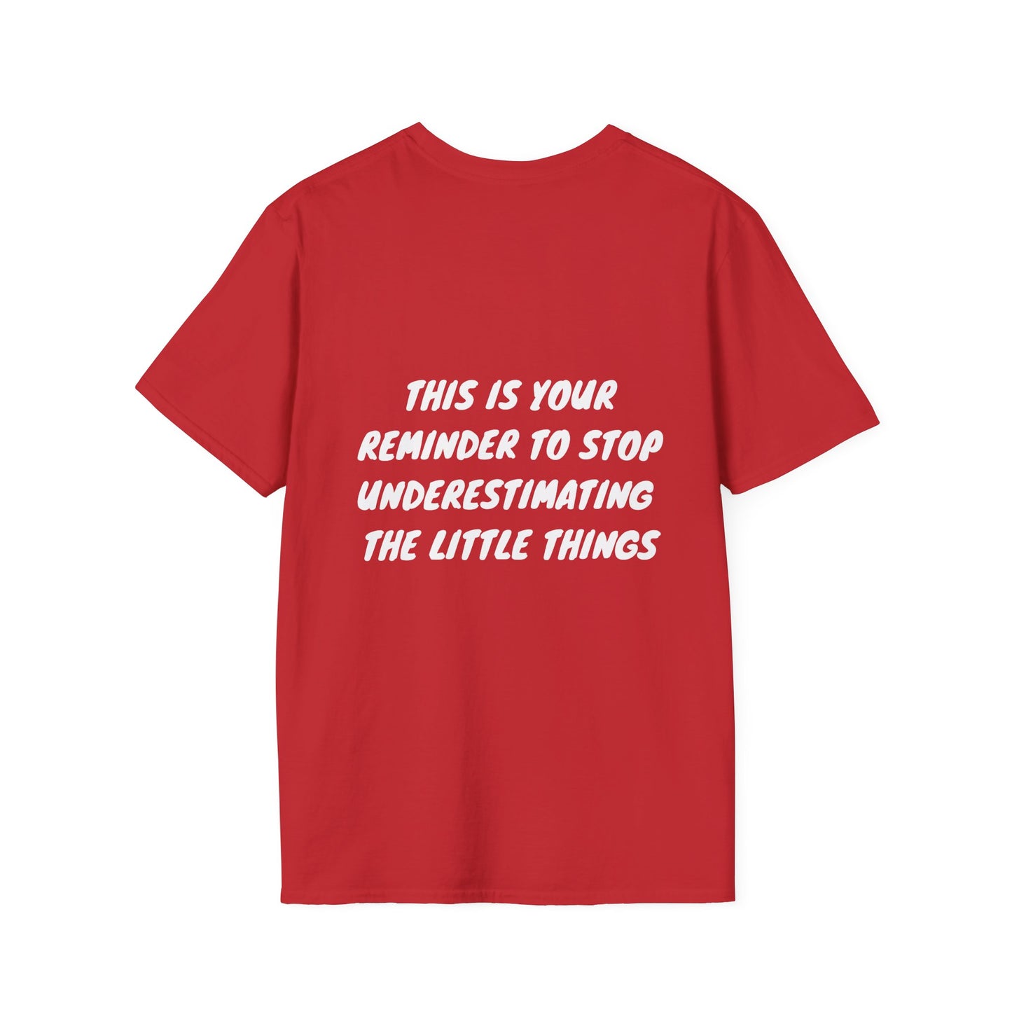 Underestimating Little Things Tshirt
