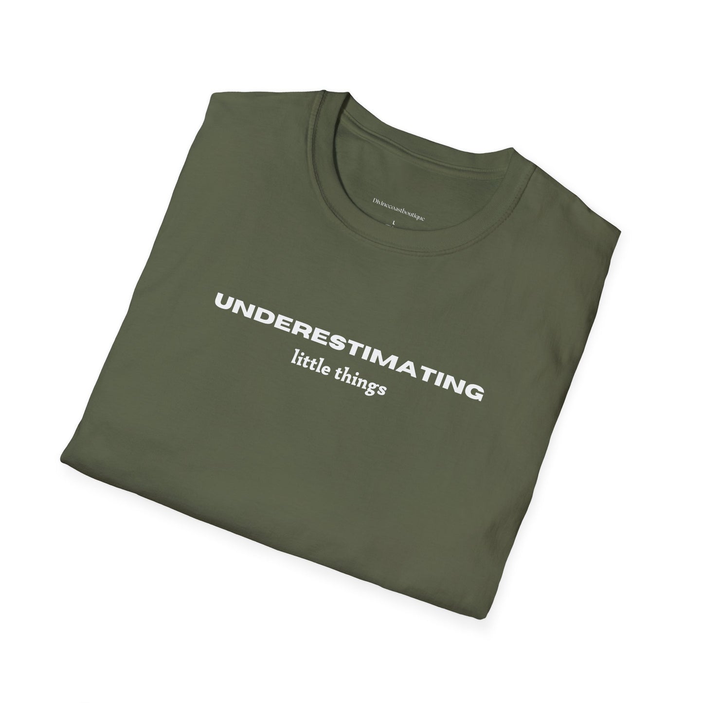Underestimating Little Things Tshirt