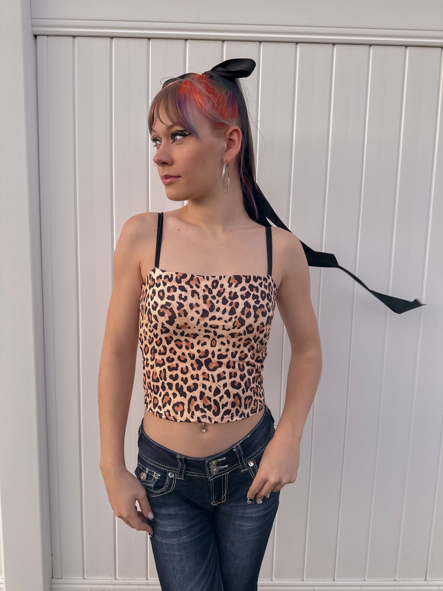 Cheetah Print Tank Top