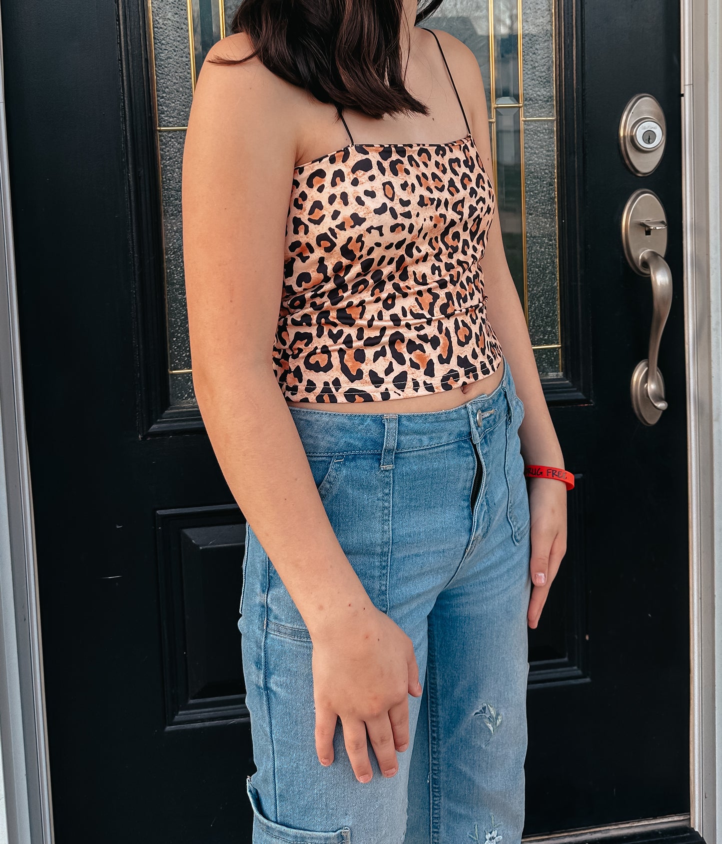 Cheetah Print Tank Top