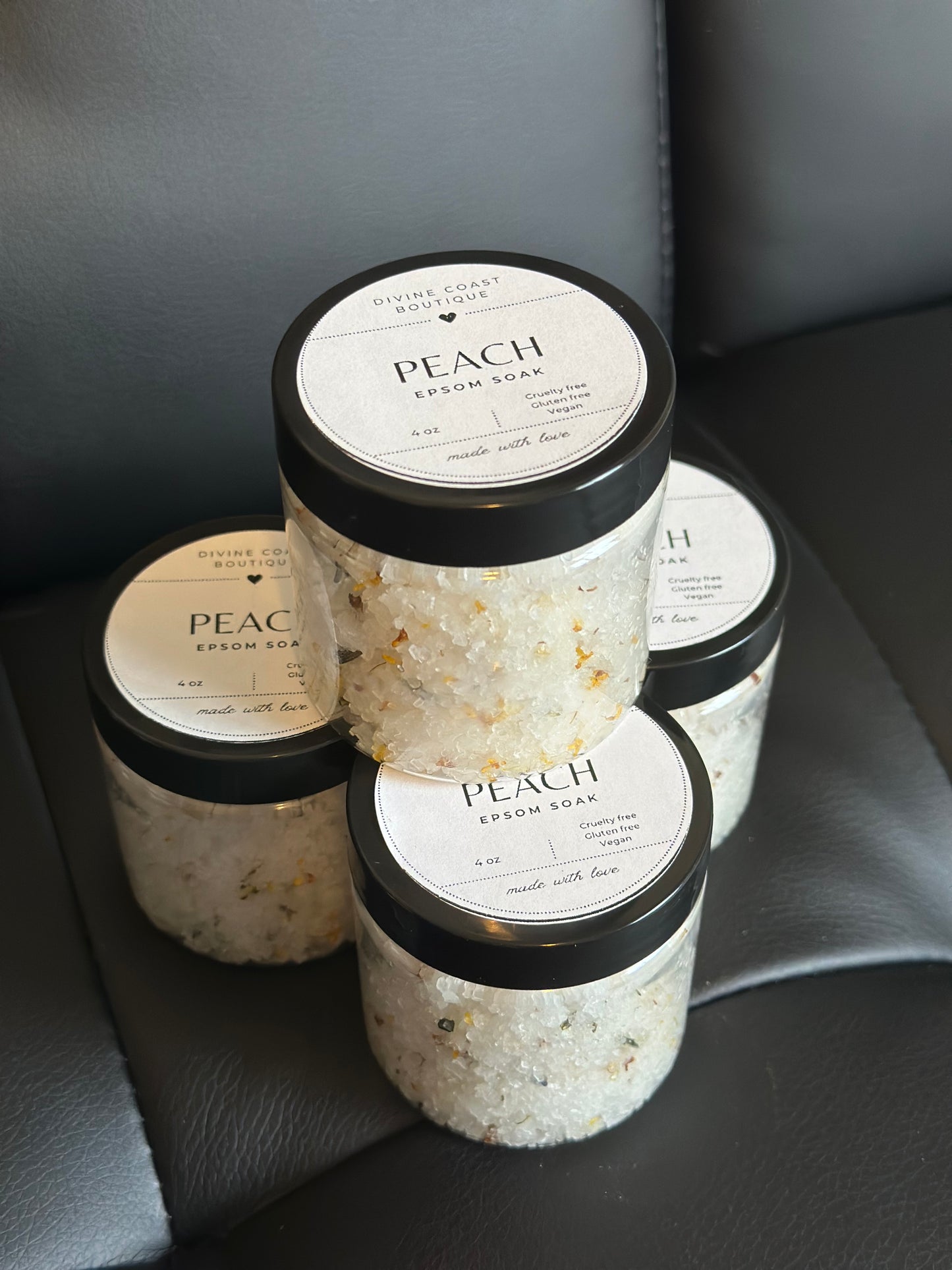 Peach Epsom Salt Bath