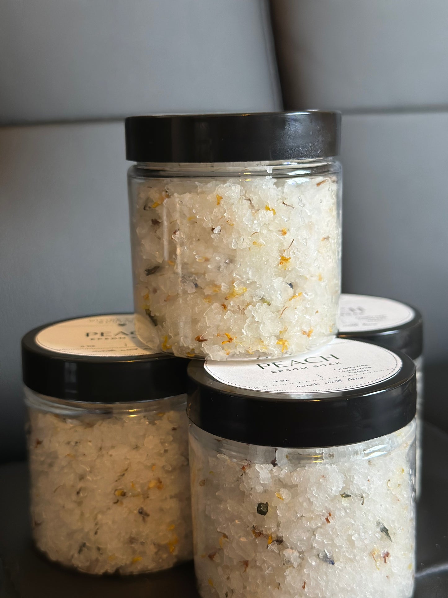 Peach Epsom Salt Bath