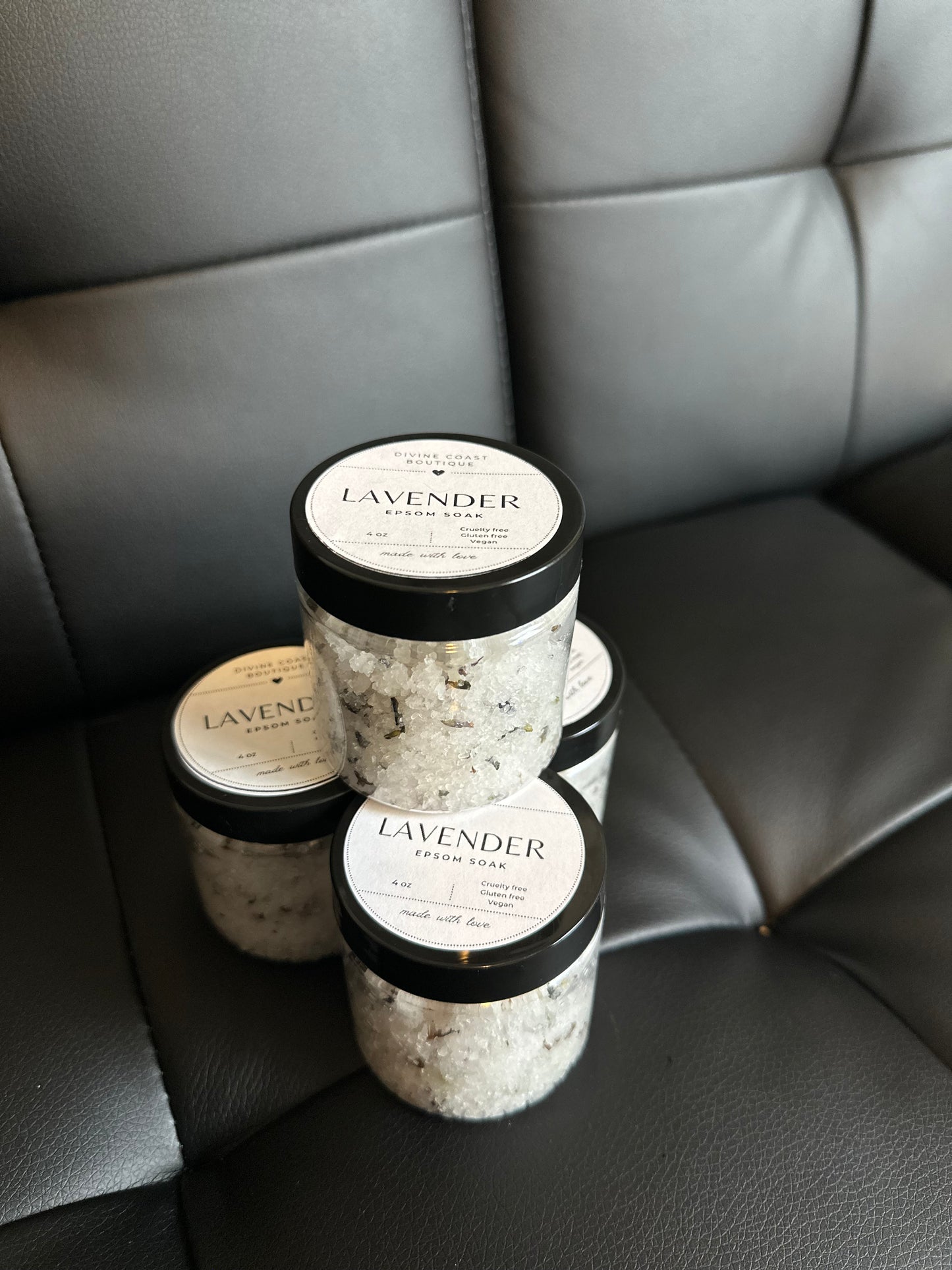 Lavender Epsom Salt Bath Soak