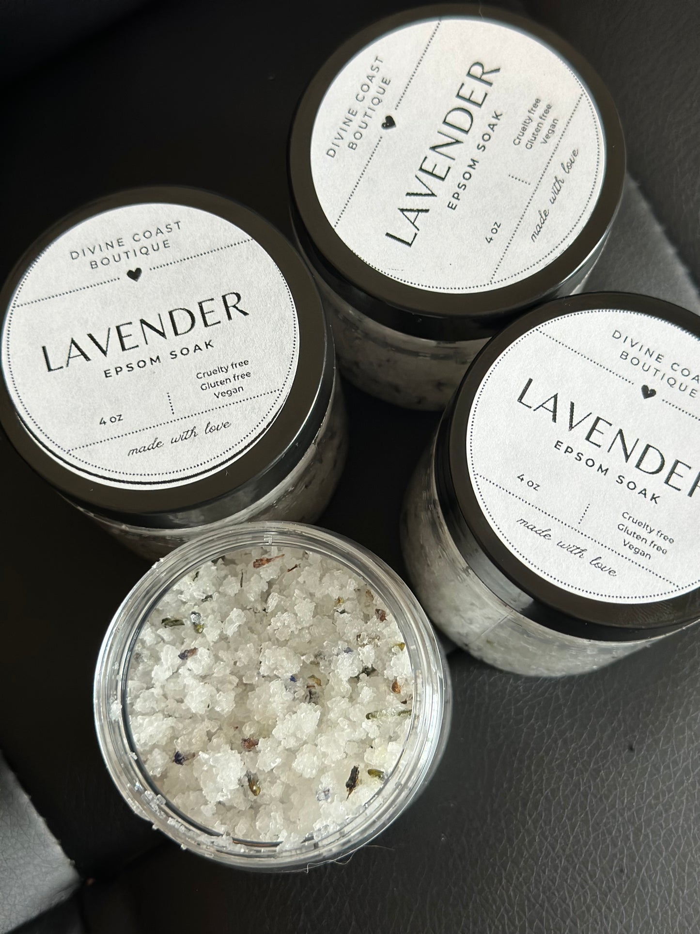 Lavender Epsom Salt Bath Soak