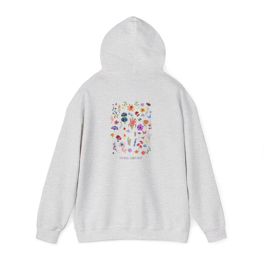 Floral Print Unisex Hoodie - Cozy & Stylish for Every Occasion